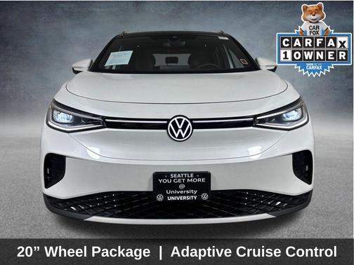 Opal White w/Black Roof 2023 Volkswagen ID.4 Pro S Plus