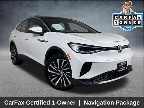 Opal White w/Black Roof 2023 Volkswagen ID.4 Pro S Plus