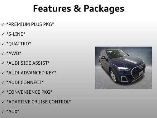 2022 Audi Q5 45 S line Premium Plus