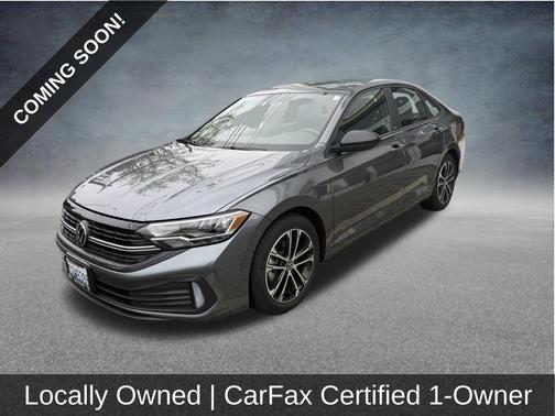 Platinum Gray Metallic 2023 Volkswagen Jetta 1.5T Sport