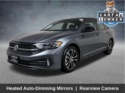 Platinum Gray Metallic 2023 Volkswagen Jetta 1.5T Sport