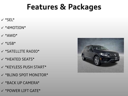 2021 Volkswagen Tiguan 2.0T SEL