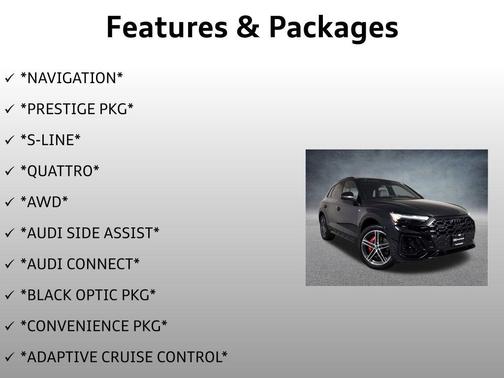 2024 Audi Q5 e 55 S line Prestige
