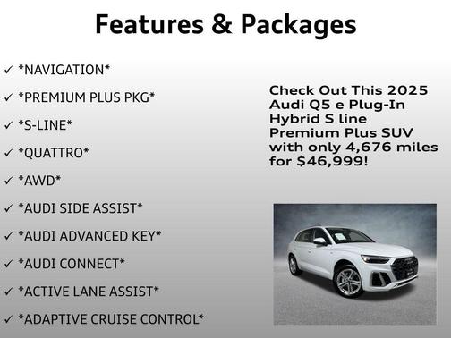 2025 Audi Q5 55 S line Premium Plus