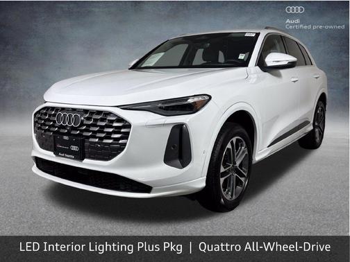 Glacier White 2025 Audi Q5 2.0T Premium Plus