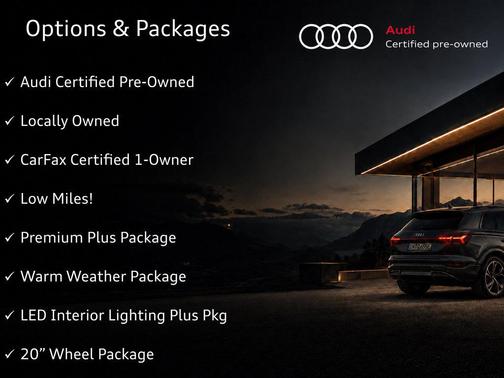 Glacier White Metallic 2025 Audi Q5 2.0T Premium Plus