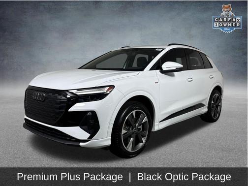Glacier White Metallic 2023 Audi Q4 e-tron Premium Plus