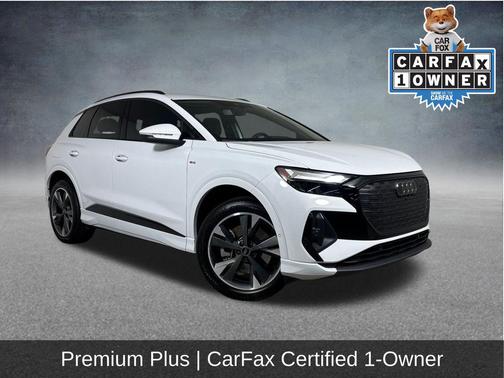 Glacier White Metallic 2023 Audi Q4 e-tron Premium Plus