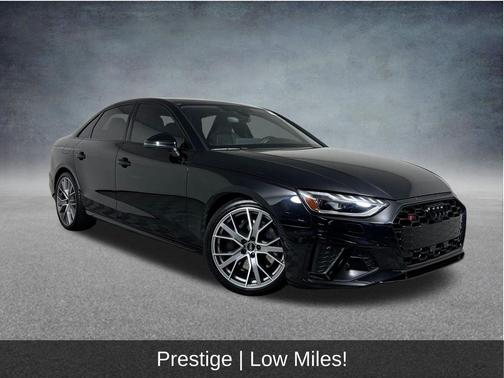 Mythos Black Metallic 2023 Audi S4 3.0T Prestige