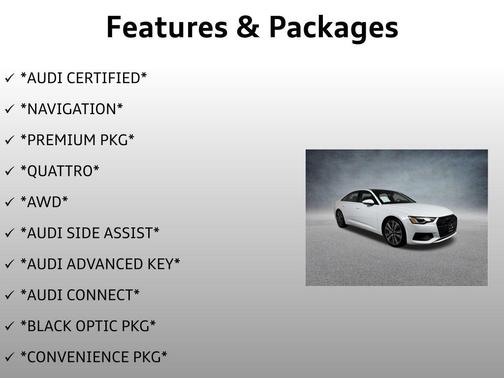 2024 Audi A6 45 Premium