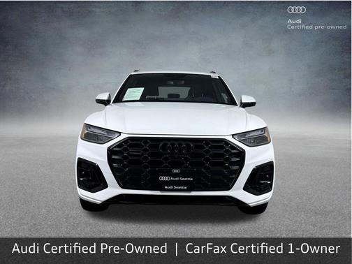 Arkona White 2024 Audi Q5 e 55 S line Premium Plus