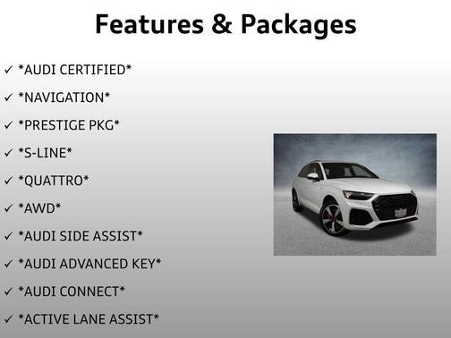 2024 Audi Q5 45 S line Prestige