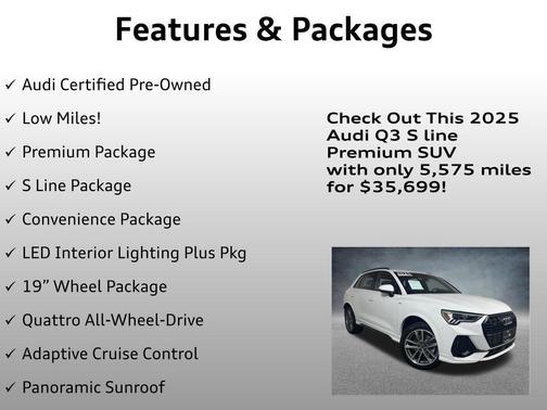2025 Audi Q3 Premium