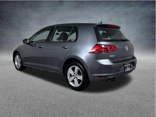 Platinum Gray Metallic 2017 Volkswagen Golf TSI Wolfsburg Edition 4-Door