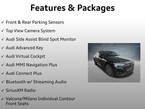 Mythos Black Metallic 2024 Audi Q8 e-tron Prestige