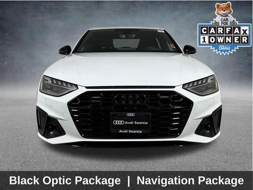 Glacier White Metallic 2023 Audi A4 45 S line Prestige