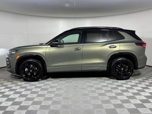 Avocado Green w/Deep Black Roof 2026 Volkswagen Tiguan 2.0T SE R-Line Black 4MOTION