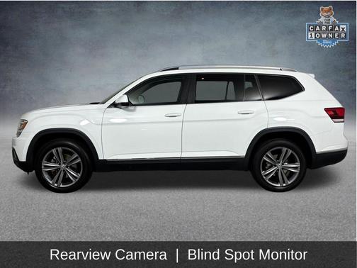 Pure White 2018 Volkswagen Atlas 3.6L SEL