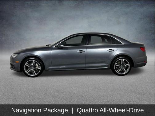 Monsoon Gray Metallic 2017 Audi A4 2.0T Premium Plus