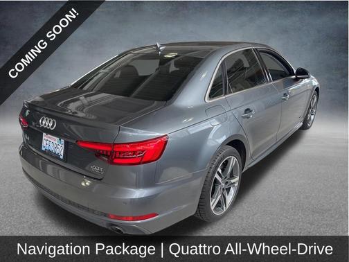 Monsoon Gray Metallic 2017 Audi A4 2.0T Premium Plus