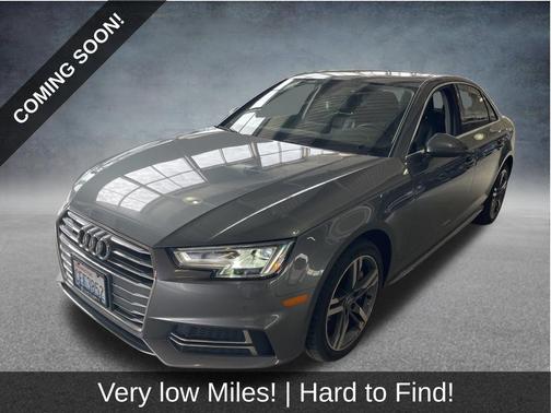 Monsoon Gray Metallic 2017 Audi A4 2.0T Premium Plus