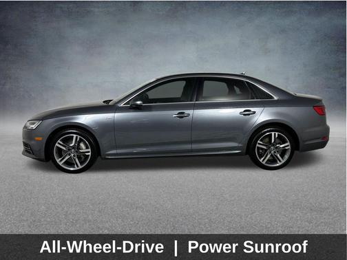 Monsoon Gray Metallic 2017 Audi A4 2.0T Premium Plus