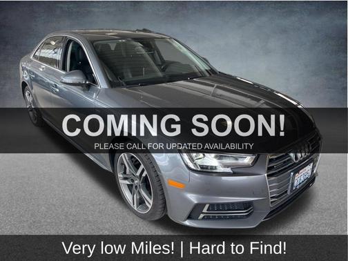 Monsoon Gray Metallic 2017 Audi A4 2.0T Premium Plus