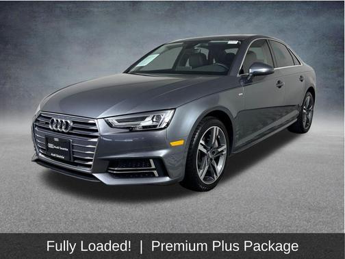 Monsoon Gray Metallic 2017 Audi A4 2.0T Premium Plus