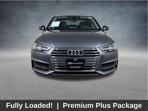 Monsoon Gray Metallic 2017 Audi A4 2.0T Premium Plus