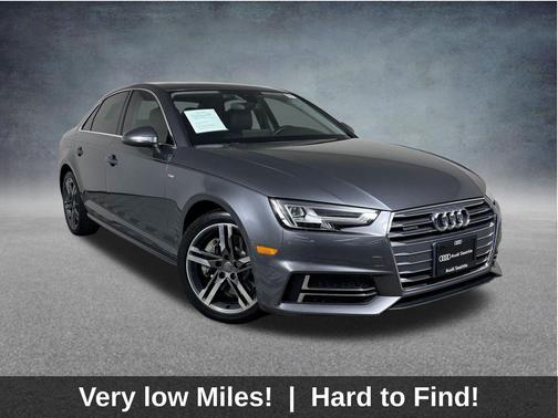 Monsoon Gray Metallic 2017 Audi A4 2.0T Premium Plus