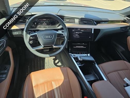 Black Metallic 2024 Audi Q8 e-tron Premium Plus