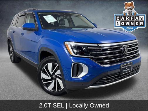 Mountain Lake Blue 2025 Volkswagen Atlas 2.0T SEL