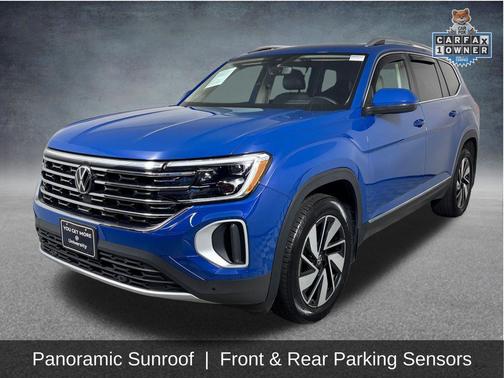 Mountain Lake Blue 2025 Volkswagen Atlas 2.0T SEL