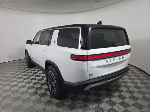 Glacier White paint 2025 Rivian R1S Adventure trim