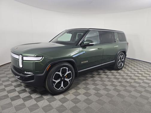 Forest Green 2024 Rivian R1S Adventure Quad Motor Large Pack