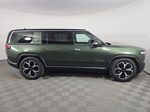 Forest Green 2024 Rivian R1S Adventure Quad Motor Large Pack