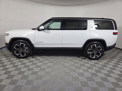 Glacier White 2024 Rivian R1S Adventure Package