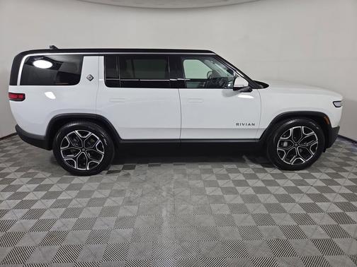 Glacier White 2024 Rivian R1S Adventure Package