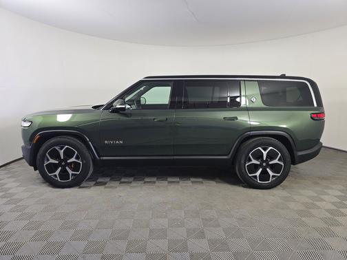 Forest Green 2024 Rivian R1S Adventure Quad Motor Large Pack