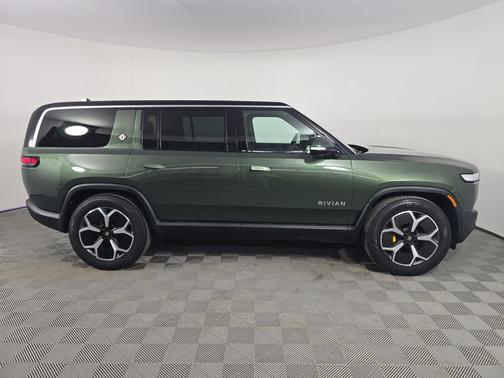 Forest Green 2024 Rivian R1S Adventure Quad Motor Large Pack