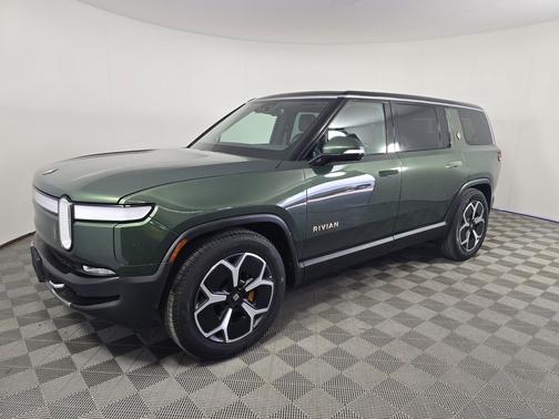Forest Green 2024 Rivian R1S Adventure Quad Motor Large Pack