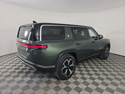 Forest Green 2024 Rivian R1S Adventure Quad Motor Large Pack