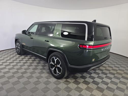 Forest Green 2024 Rivian R1S Adventure Quad Motor Large Pack