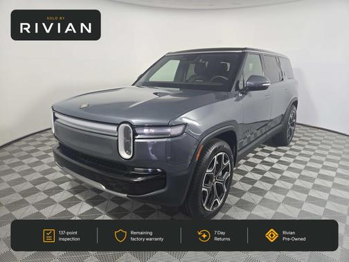 El Cap Granite paint 2025 Rivian R1S Adventure trim