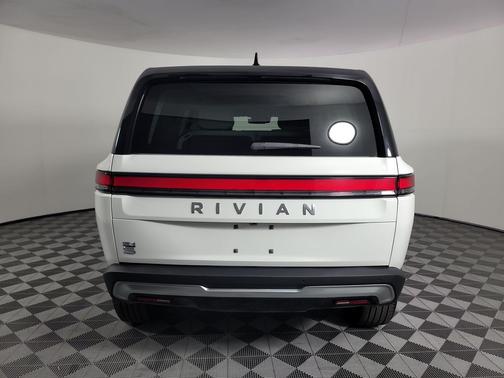 Glacier White paint 2025 Rivian R1S Adventure trim