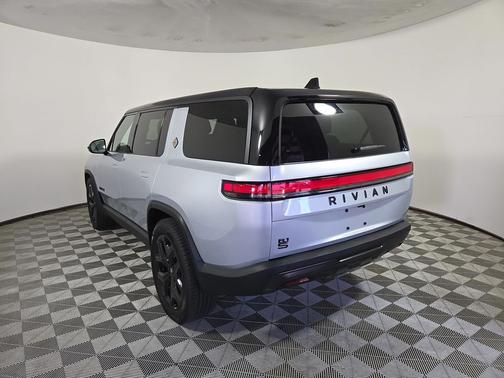 LA Silver paint 2025 Rivian R1S Adventure trim