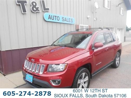 Deep Cherry Red Crystal Pearlcoat 2017 Jeep Compass High Altitude