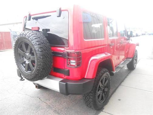 Firecracker Red Clear Coat 2015 Jeep Wrangler Sahara