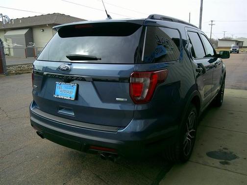 Blue Metallic 2019 Ford Explorer Sport
