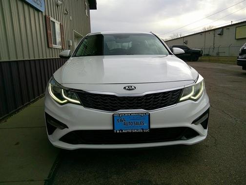 Snow White Pearl 2019 Kia Optima LX